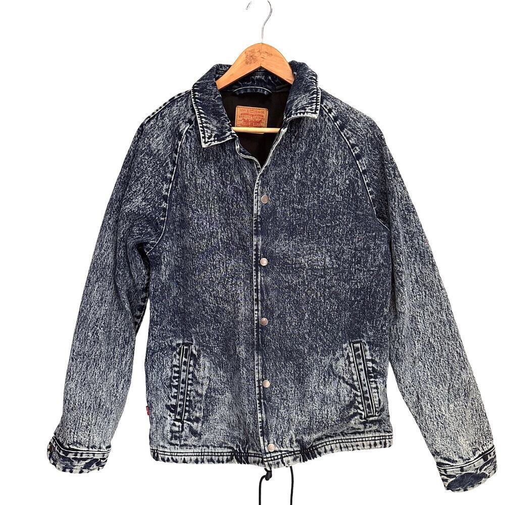 Levi’s x Patta Acid Wash Denim Coaches Jacket RARE